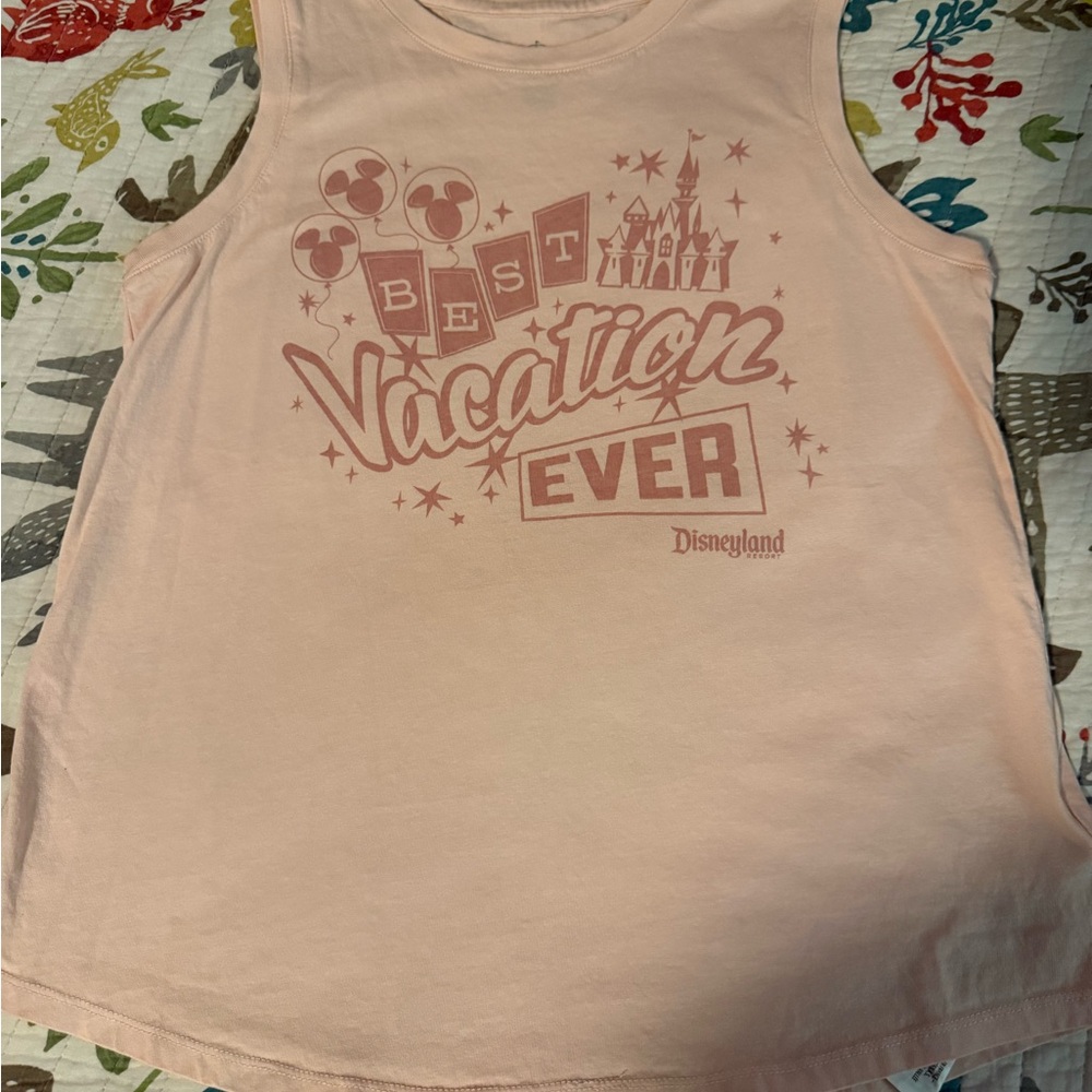 Disney Pink Adult Tank Top